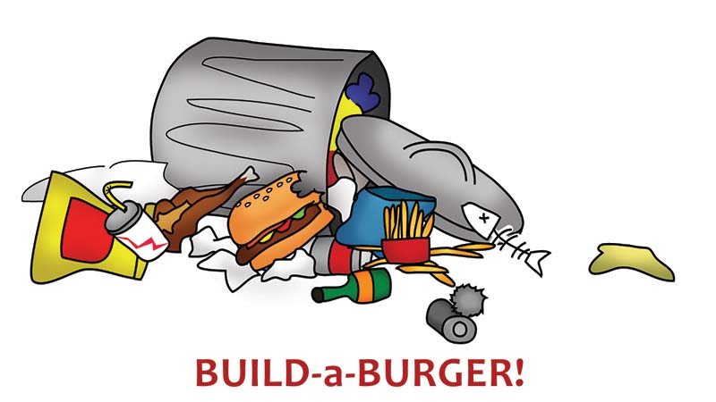 Build a Burger Leekville Mall Bizzy Buddies Snail's Pace Productions