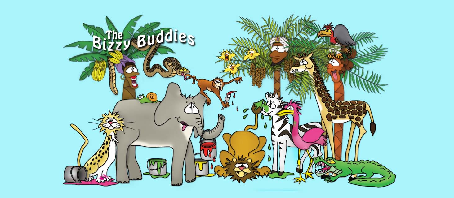 The Bizzy Buddies Snail's Pace Productions Vuja Day Artist Author Comedy