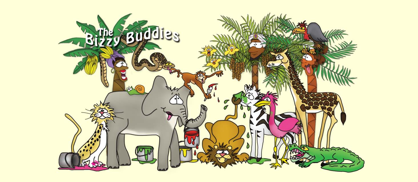 The Bizzy Buddies Snail's Pace Productions Vuja Day Artist Author Comedy